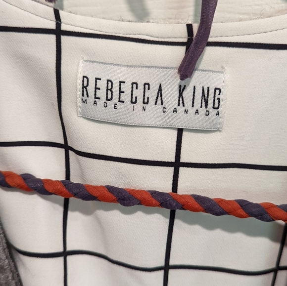 Rebecca King - Wool Blend Duster Vest - Sz L - Picture 3 of 6